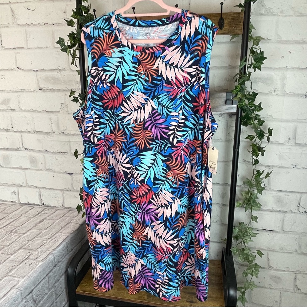 St. John's Bay Sleeveless Dress, 3X
